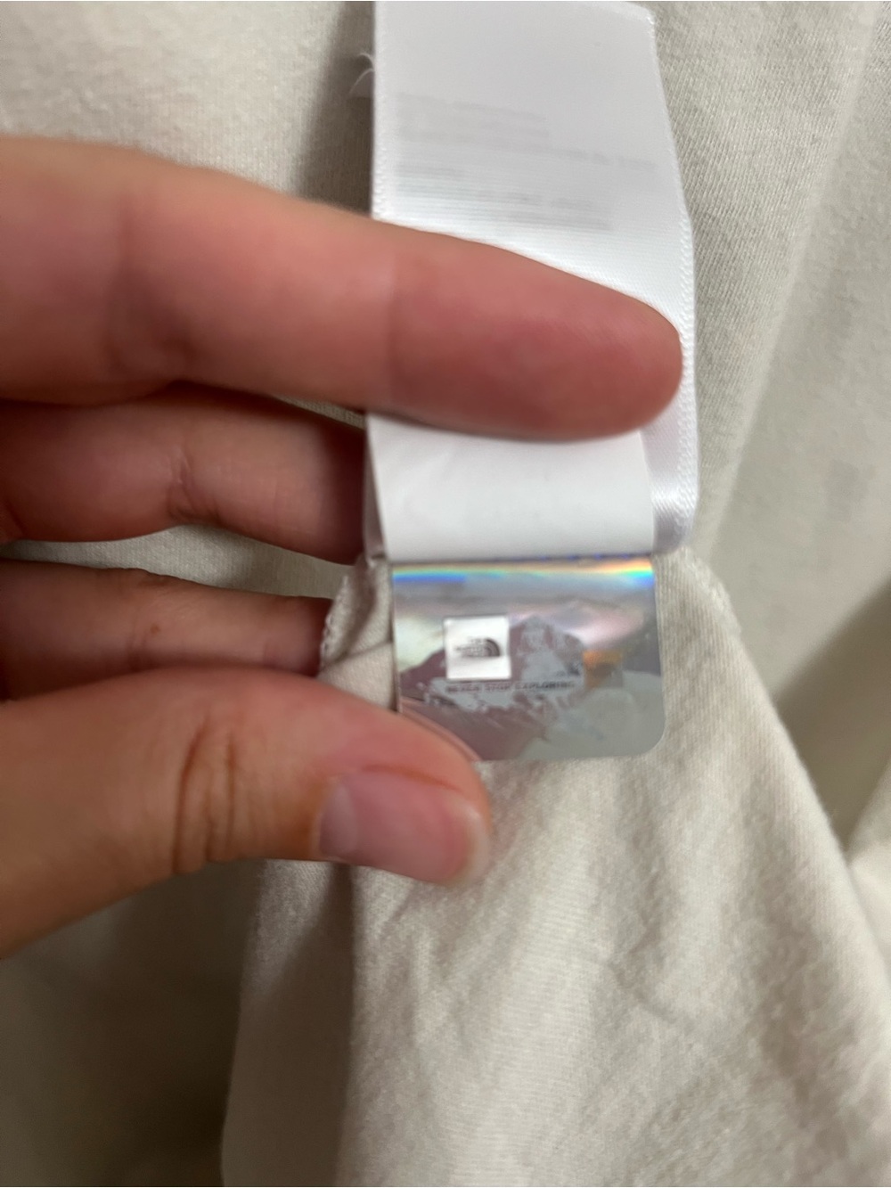 The North Face Women's Off White Tee in size L - Picture 9 of 12